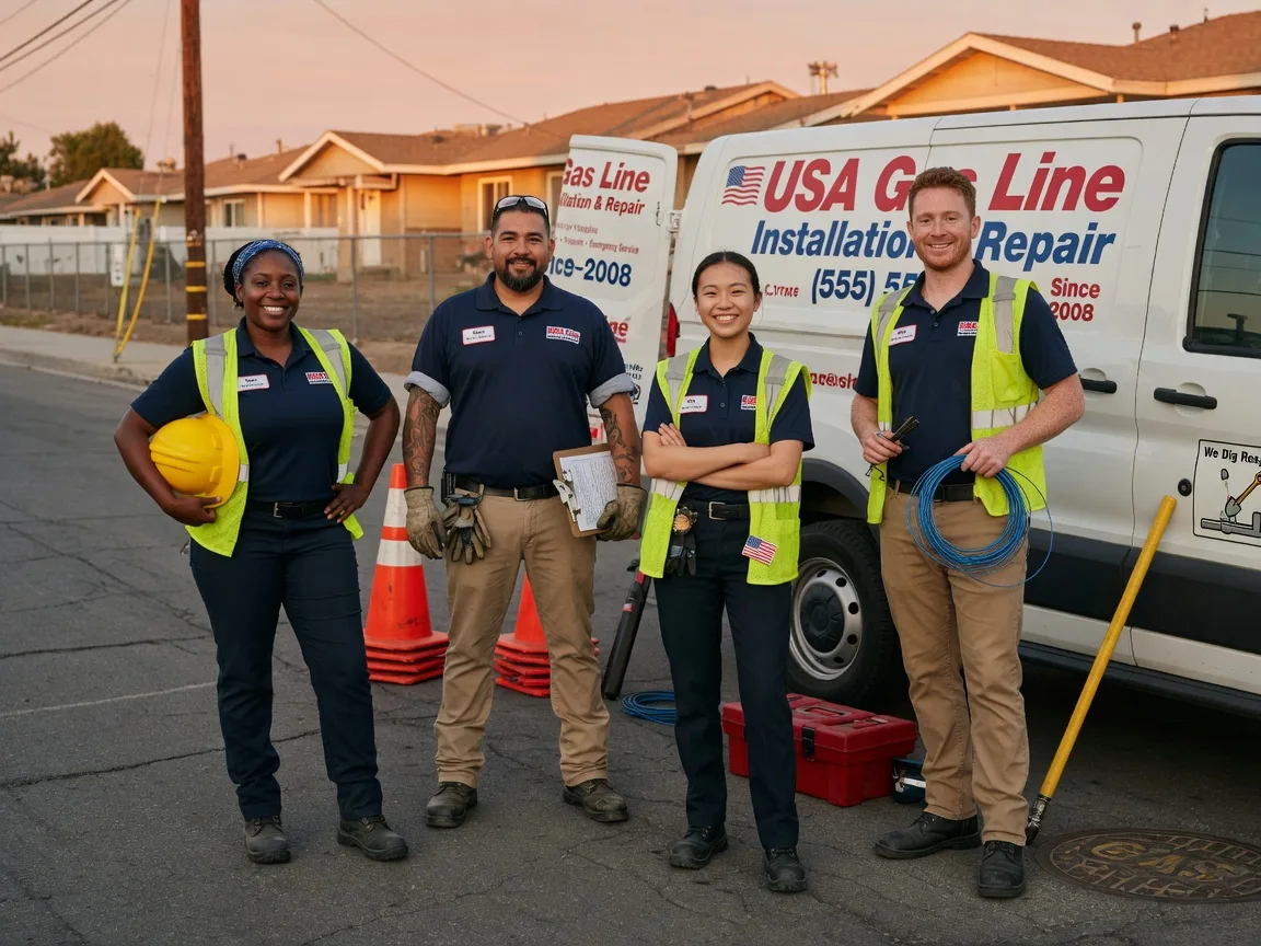 Gas Line Installation company in Berthold, ND